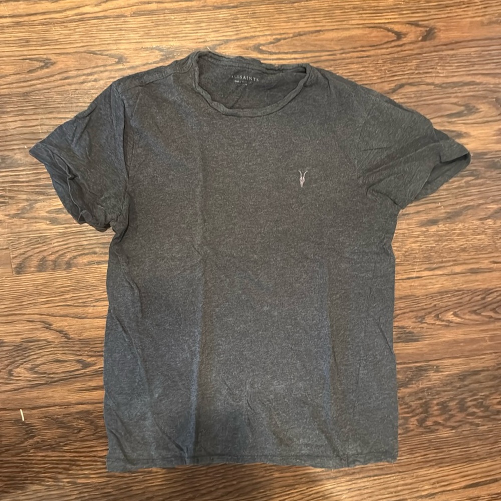 All Saints Gray Tee